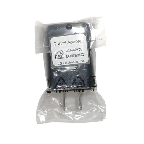 LG Travel Adapter Black 5V USB Wall Charger Universal USB Port Fast Charge New - Picture 4 of 4